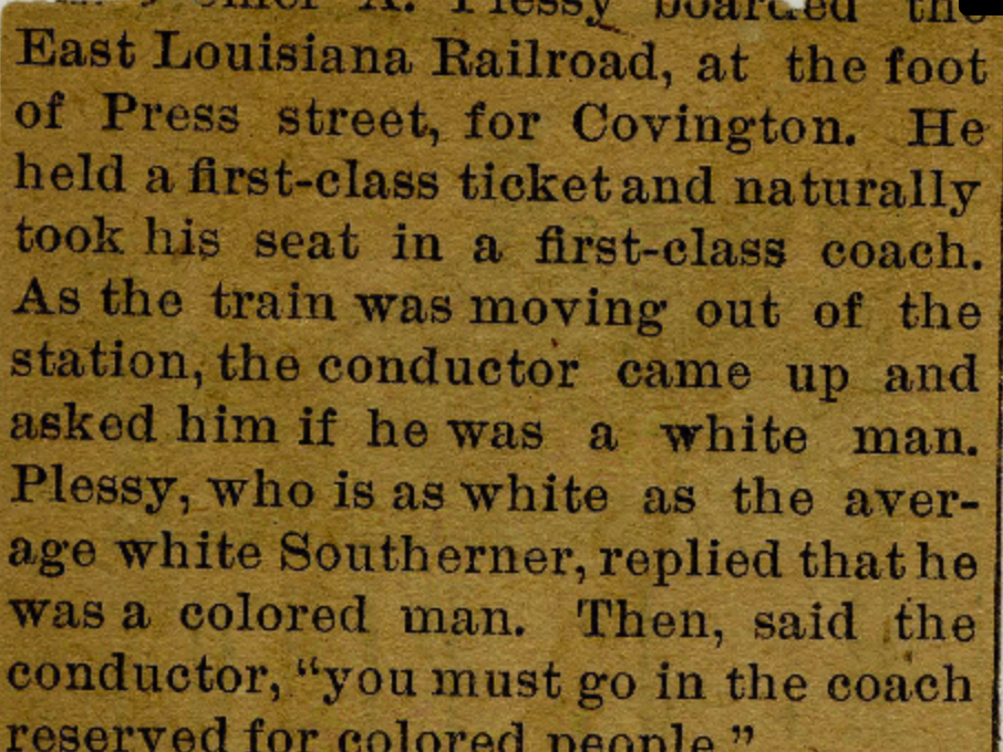Plessy Account